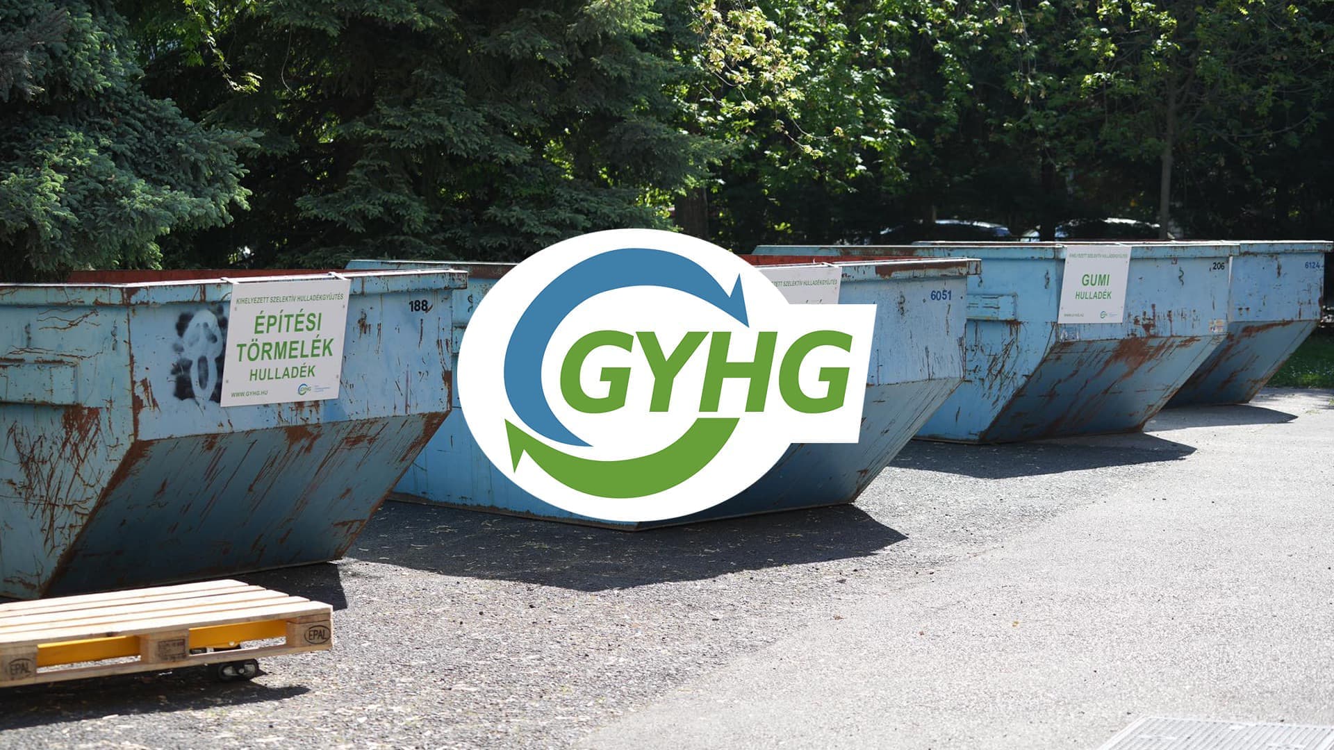A GYHG tájékoztatása a hulladékudvarok működési rendjének változásáról