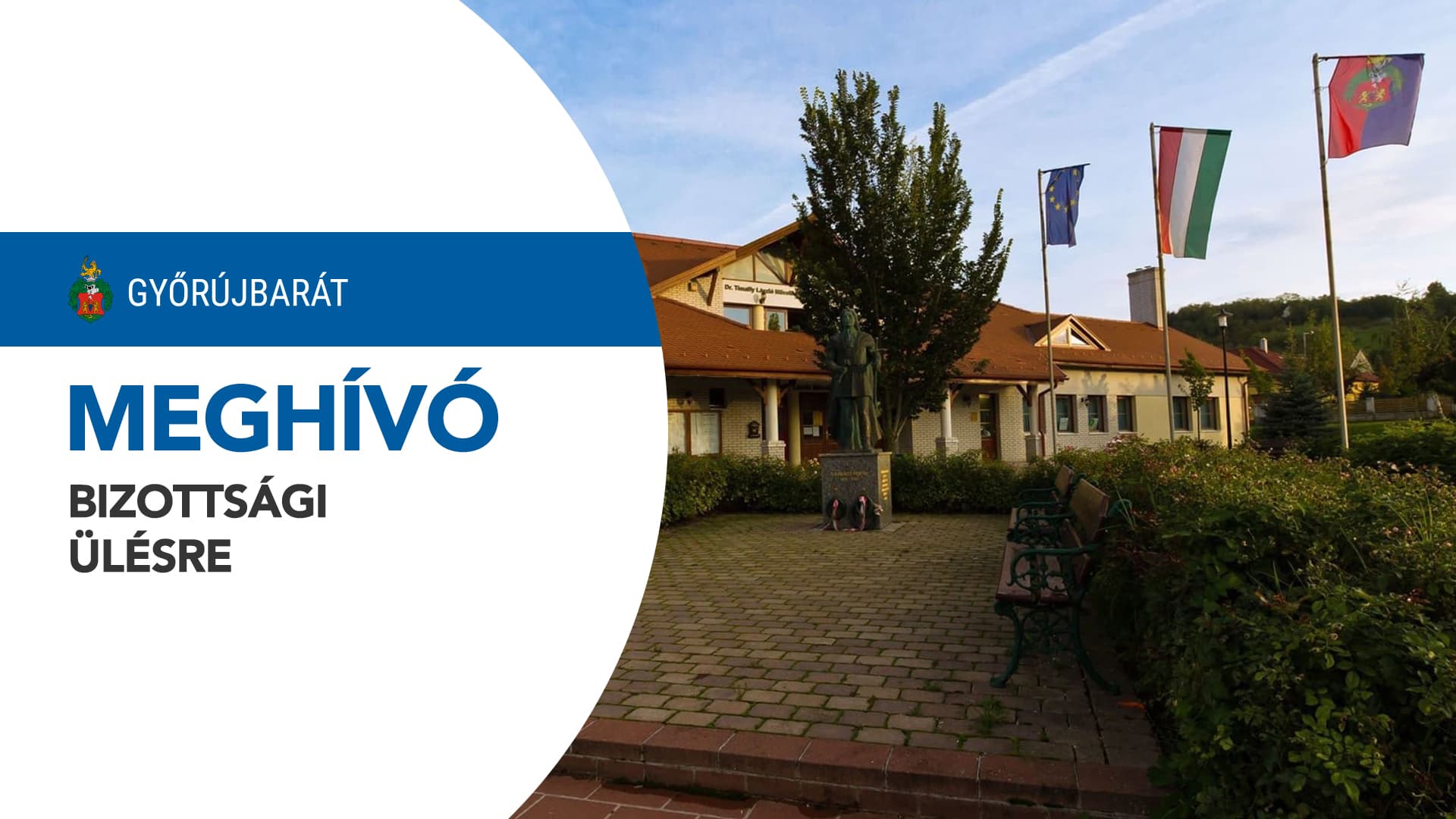 Meghívó a Pénzügyi Bizottság ülésére - 2026.10.05.