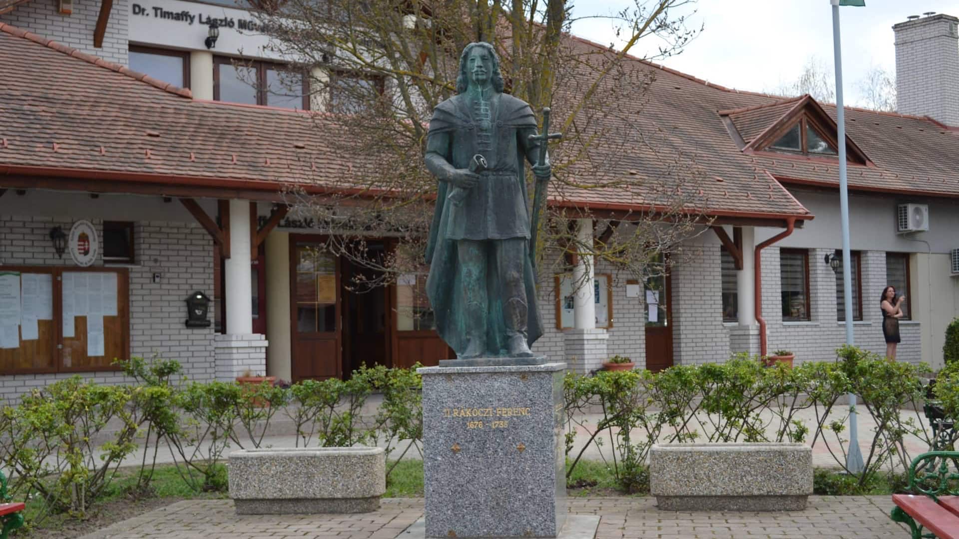 II. Rákócz Ferenc szobra